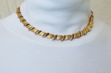 Vintage Gold Tone Choker 